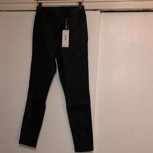 Black Curvy jeggings